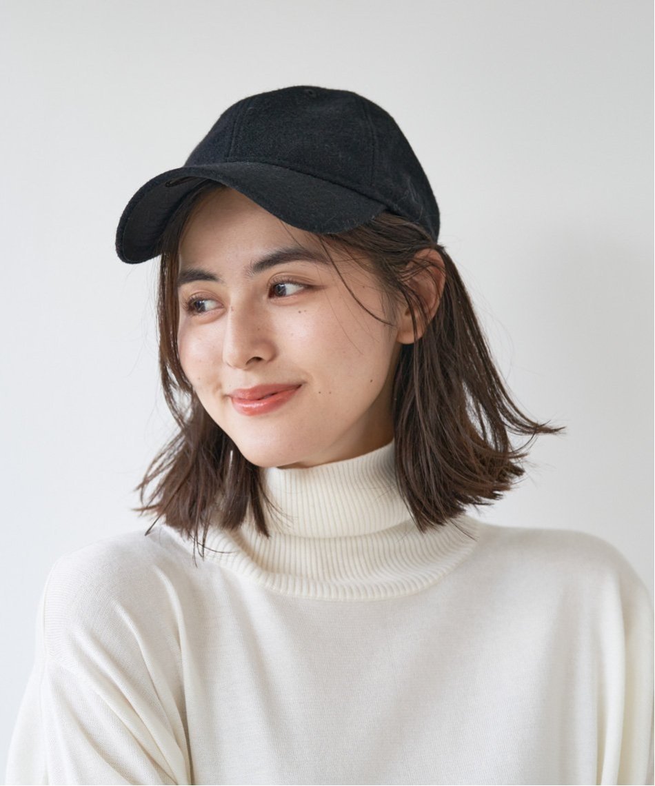 ニューエラ MICA&DEAL MICA&DEAL/【MICA×NEW ERA】コラボレーションメルトンCAP マイカアンドディール 帽子 キャップ ブラック ホワイト【送料無料】