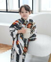 【SALE/50%OFF】utatane utatane kids 子供浴衣3点セット 女の子 鉄紺の麻の葉ストライプ ウタタネ 着物・浴衣・和装小物 浴衣 ネイビー【送料無料】