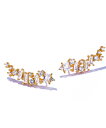 quip queint quip queint/stardust pierce フォブ アクセサリー・腕時計 ピアス ゴールド【送料無料】