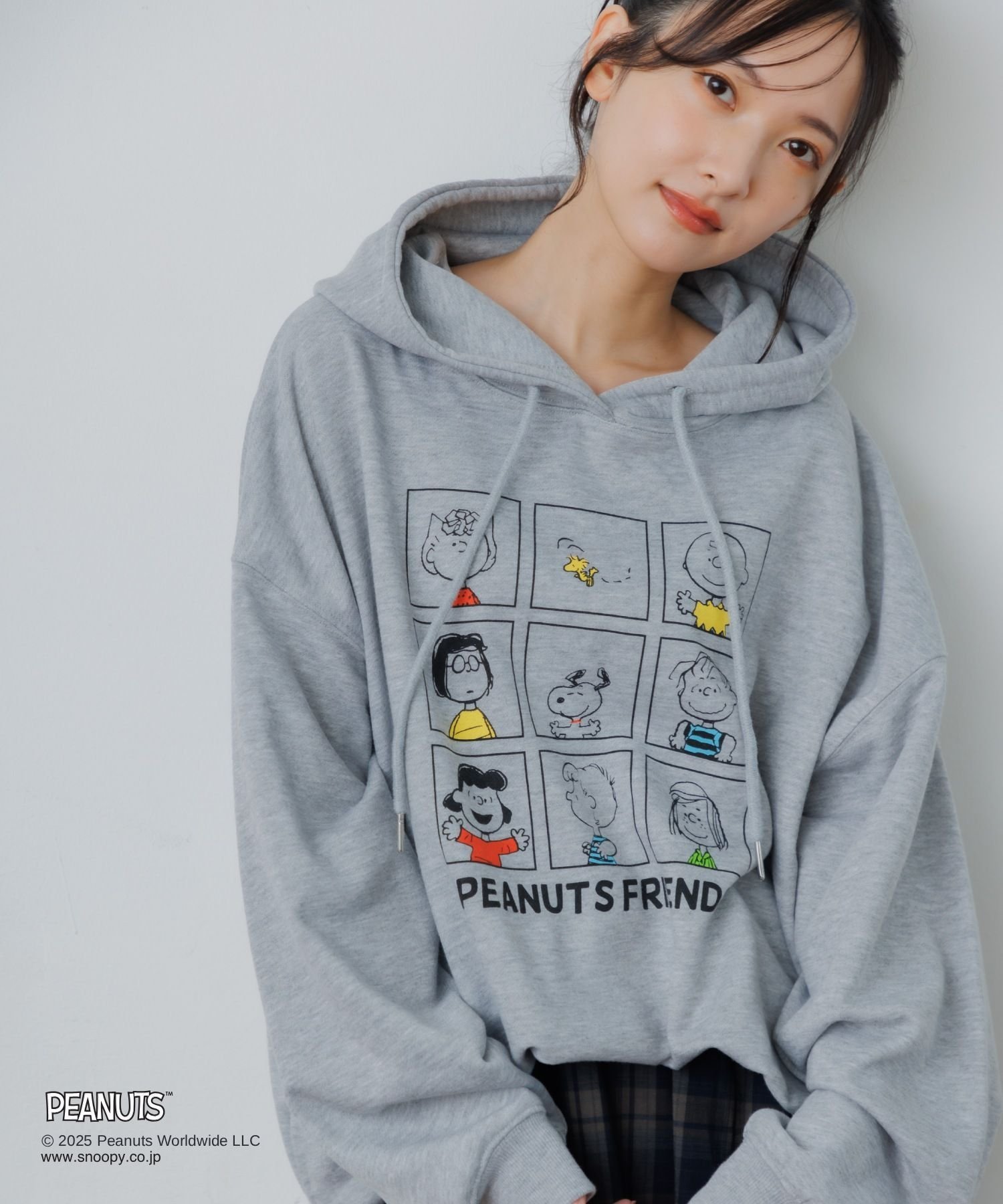 【SALE／30%OFF】RETRO GIRL PEANUTSフーディパーカー レトロガール トップス パーカー・フーディー グ..