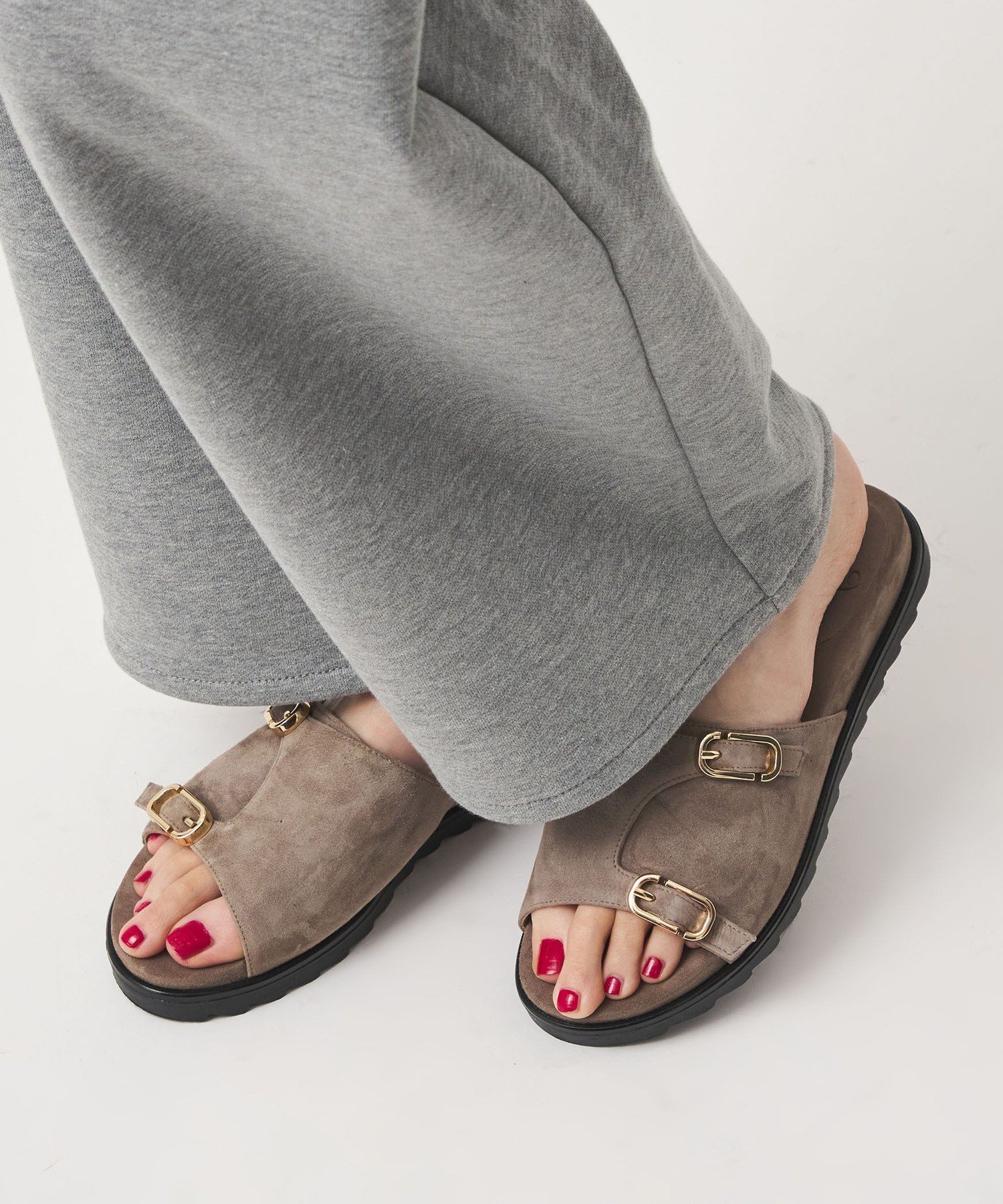 【別注】＜il Sandalo of Capri for conte＞covered サンダル ユナイテッドアローズ シューズ・靴 その他のシューズ・靴 ブラウン
