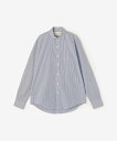 Bshop THE SHINZONE ｜ ＜別注＞STRIPE PECK SHIRTS WOMEN ビショップ トップス シャツ ブラウス ブルー【送料無料】