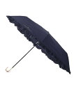 【SALE/10%OFF】OberTashe フェミニンフリル ミニ 雨傘 日傘 遮光 レイン 折りたたみ傘 エスペランサ ファッション雑貨 折りたたみ傘 ネイ...