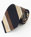 J.PRESS 【JAPANESE SILK FRESCO TIE COLLECTION】マルチストライプ ネクタイ ジェイプレス スーツ・フォーマル ネクタイ・蝶ネクタイ ブラウン ネイビー【送料無料】