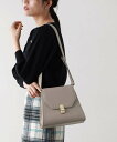 【SALE/10%OFF】Pierrot 2wayショルダースクエアハンドバッグ ピエロ バッグ ハンドバッグ ブラウン グレー【送料無料】