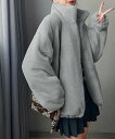 【SALE/30%OFF】miniministore スタンドカラーボアジャケット レディース ミニミニストア ジャケット・アウター その他のジャケット・アウタ...