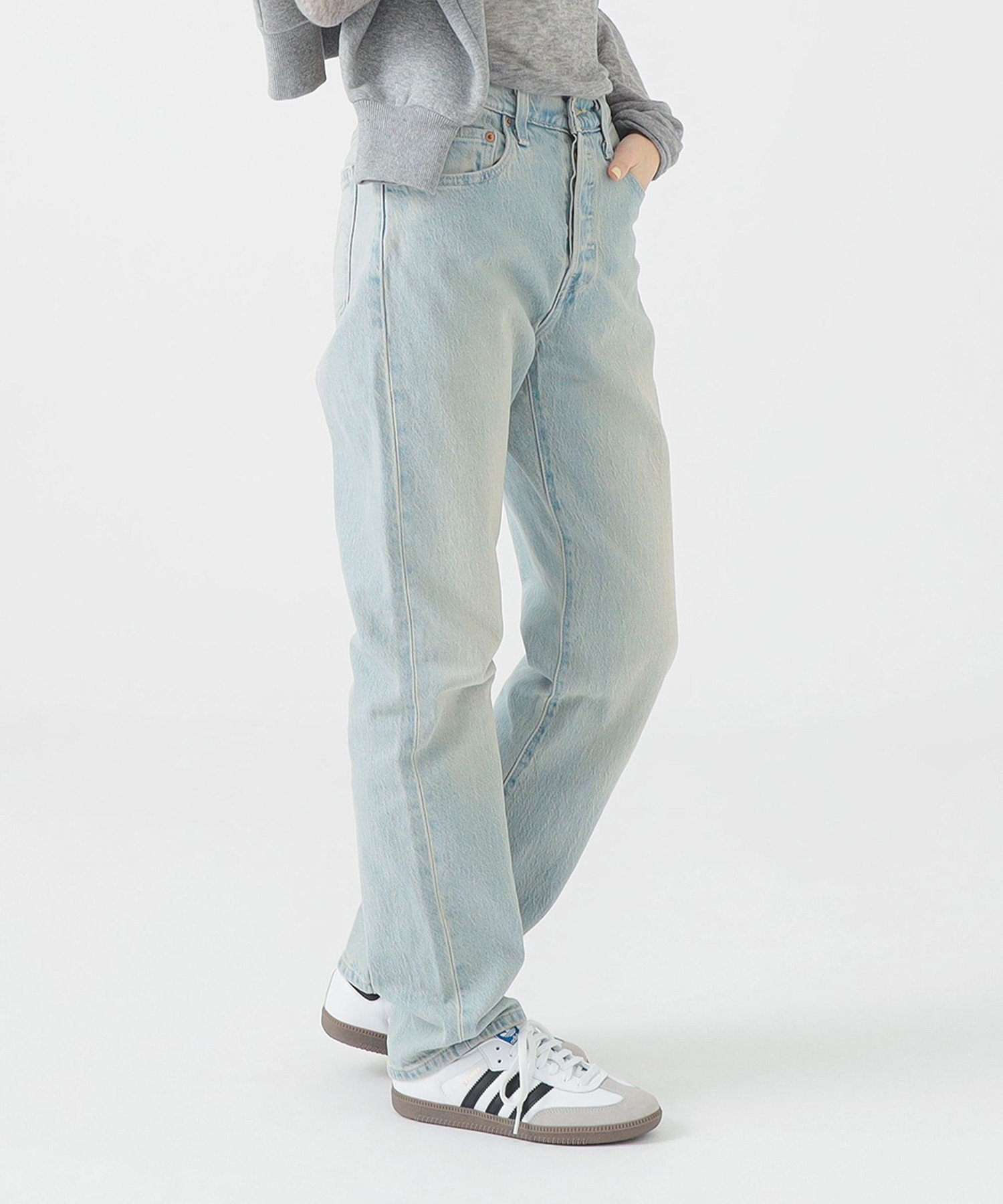 【SALE／40%OFF】B:MING by BEAMS 【EXCLUSIVE】LEVI'S(R) / 501(R) 30inc ビーミング ライフストア バイ ビームス パンツ ジーンズ・デニムパンツ グレー【送料無料】