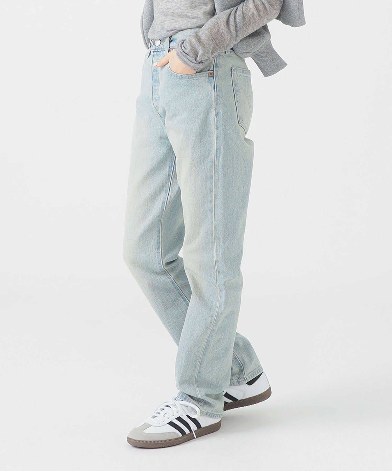 【SALE／40%OFF】B:MING by BEAMS 【EXCLUSIVE】LEVI'S(R) / 501(R) 30inc ビーミング ライフストア バイ ビームス パンツ ジーンズ・デニムパンツ グレー【送料無料】