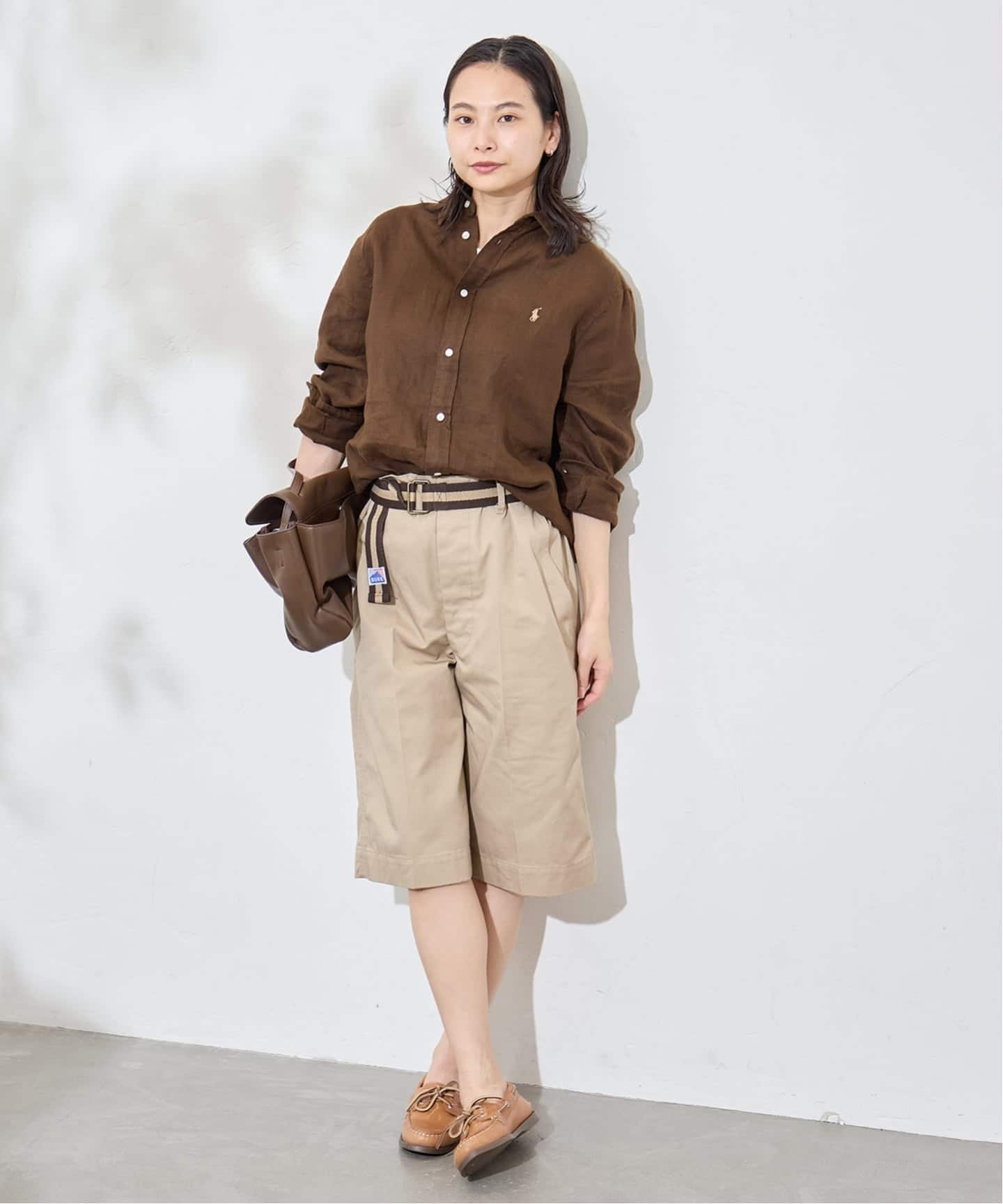 JOURNAL STANDARD 別注【BURK / バーク】for JSベルトツキショートチノ ジャーナル スタンダード パンツ その他のパンツ ベージュ ネイビー