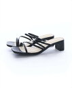 【SALE/57%OFF】clear ラメストラップサンダル クリア シューズ・靴 サンダル ブラック ピンク シルバー