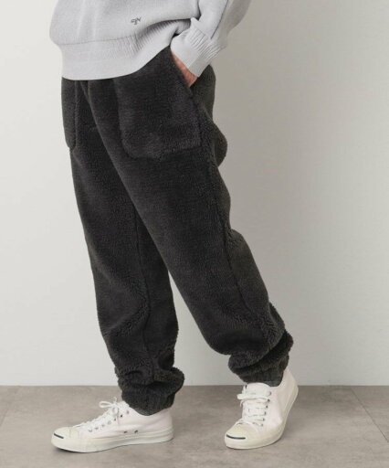 【SALE/60%OFF】Dessin ボアリラックスパンツ デッサン パンツ その他のパンツ ブラウン グレー【送料無料】 【SALE/60%OFF】Dessin ボアリラックスパンツ デッサン パンツ その他のパンツ ブラウン グレー【送料無料】