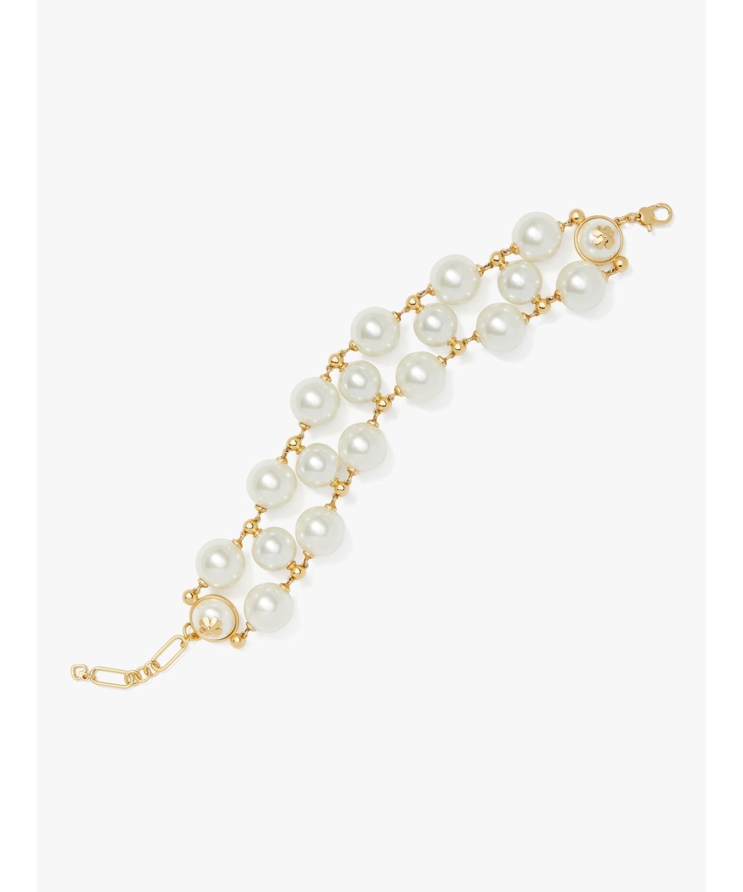 ケイト・スペード ニューヨーク 【SALE／75%OFF】kate spade new york パールズ オン パールズ ブレスレット ケイトスペードニューヨーク アクセサリー・腕時計 ブレスレット・バングル ホワイト【送料無料】