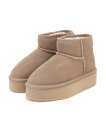 【SALE/10%OFF】EMU Australia EMU Australia/(W)PLATFROM MICRO WOOL ツルヤ シューズ・靴 ブーツ グ...