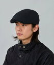 OVERRIDE OVERRIDE WASHABLE WOOL KNIT HUNTING / オーバーライド オーバーライド 帽子 ハンチング・ベレー帽 ブルー...