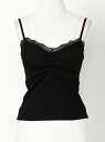 【SALE/50%OFF】LIP SERVICE バックラインバストレースキャミ リップサービス カットソー キャミソール ブラック ホワイト