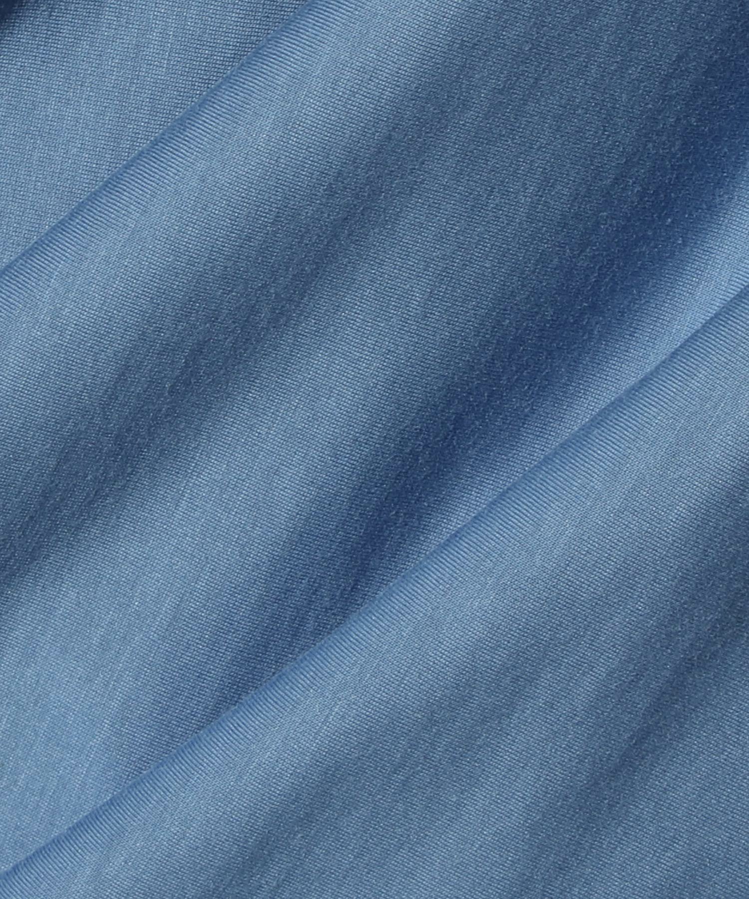 GOOD PEOPLE GOOD STITCHING GOOD PRODUCT for ESTNATION / シルクコットン スーパーハイゲージシャツ エストネーション トップス シャツ・ブラウス ホワイト
