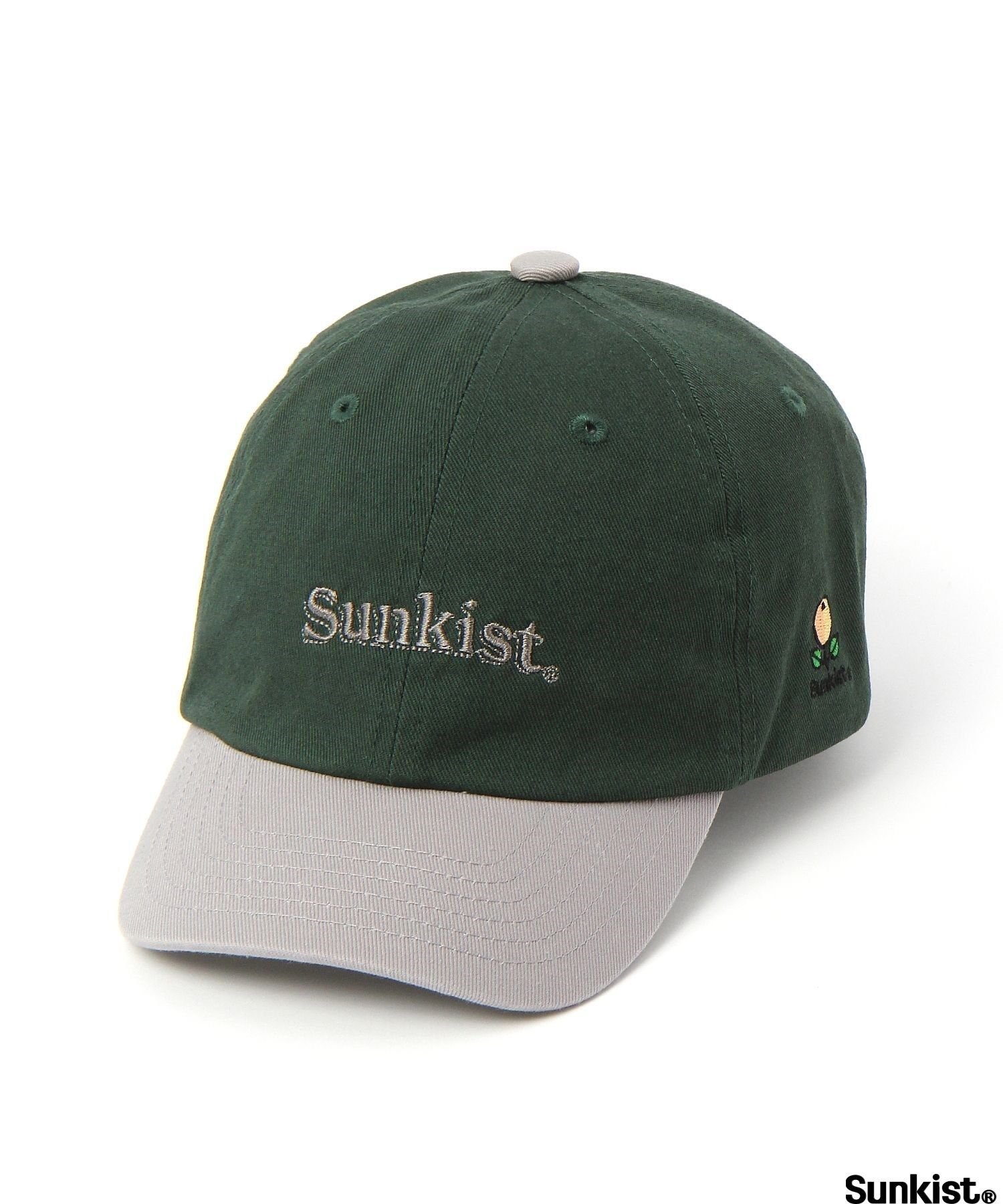 【SALE／46 OFF】Sunkist (K)SANKISTキャップ/K ベイフロー 帽子 キャップ グリーン ピンク ホワイト