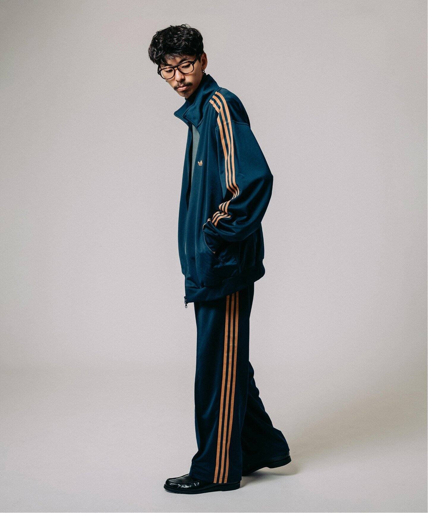 EDIFICE 《予約》adidas originals (アディダス オリジナルス) Exclusive BB TRACKPANT エディフィス パンツ ジャージ・スウェットパンツ ネイビー【送料無料】