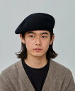 OVERRIDE OVERRIDE WASHABLE WOOL TAM BERET / オーバーライド オーバーライド 帽子 ハンチング・ベレー帽 グレー ブル...