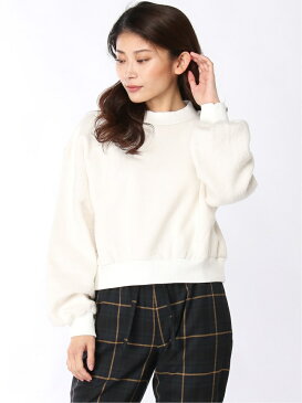 nina mew ハローキティボアスリーブトップス ニーナミュウ カットソー スウェット ブラック ホワイト【送料無料】
