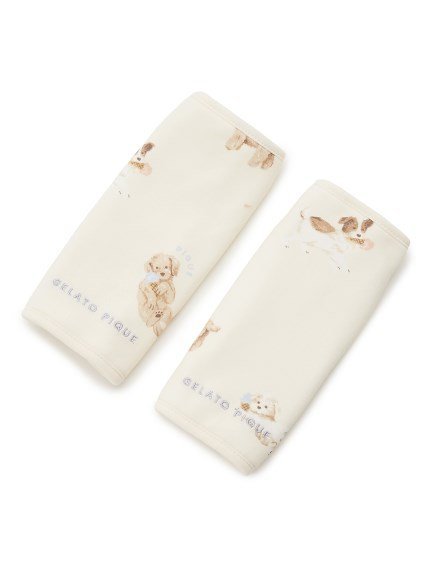 gelato pique 【BABY】アイスドッグ柄サッキングパッド ジェラートピケ マタニティウェア・ベビー用品 その他のベビーグッズ ホワイト ピンクのサムネイル