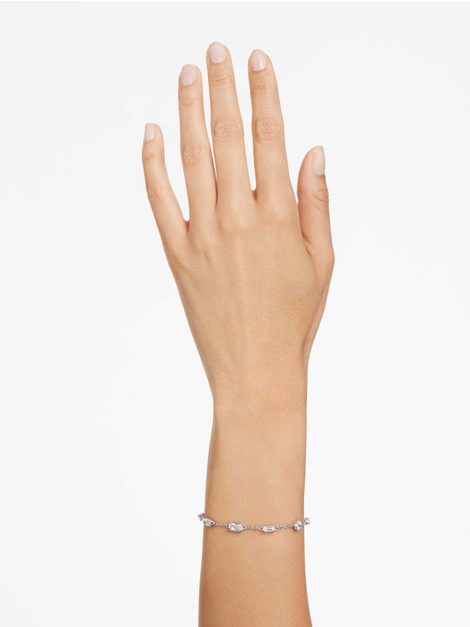 SWAROVSKI 【公式】【スワロフスキー】Mesmera ブレスレット, ミックスカット スワロフスキー アクセサリー・腕時計 ブレスレット・バングル ホワイト【送料無料】