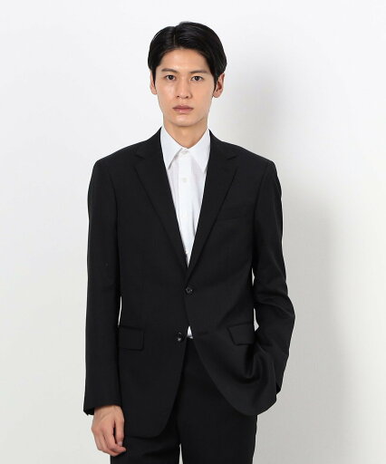 COMME CA ISM 【セットアップ対応】ポリエステル ウール ギャバ ジャケット コムサイズム スーツ・フォーマル スーツジャケット グレー ブラック【送料無料】 COMME CA ISM 【セットアップ対応】ポリエステル ウール ギャバ ジャケット コムサイズム スーツ・フォーマル スーツジャケット グレー ブラック【送料無料】