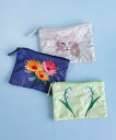 【SALE/10%OFF】Casselini Casselini(キャセリーニ)チアフル刺繍ポーチ キャセリーニ 財布・ポーチ・ケース ポーチ シルバー ネイビ...