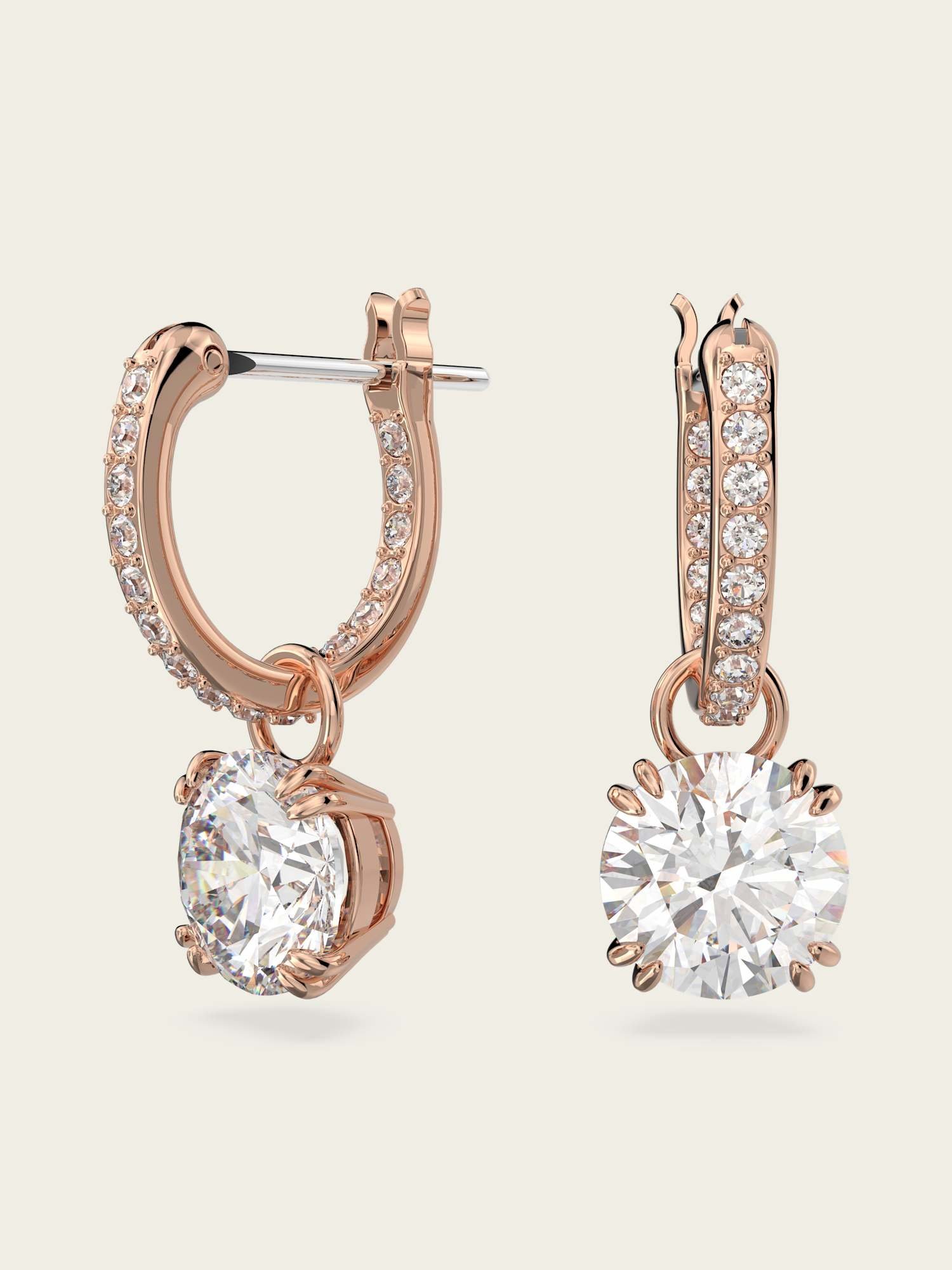 SWAROVSKI 【公式】【スワロフスキー】 Constella ドロップピアス スワロフスキー アクセサリー・腕時計 ピアス ホワイト【送料無料】