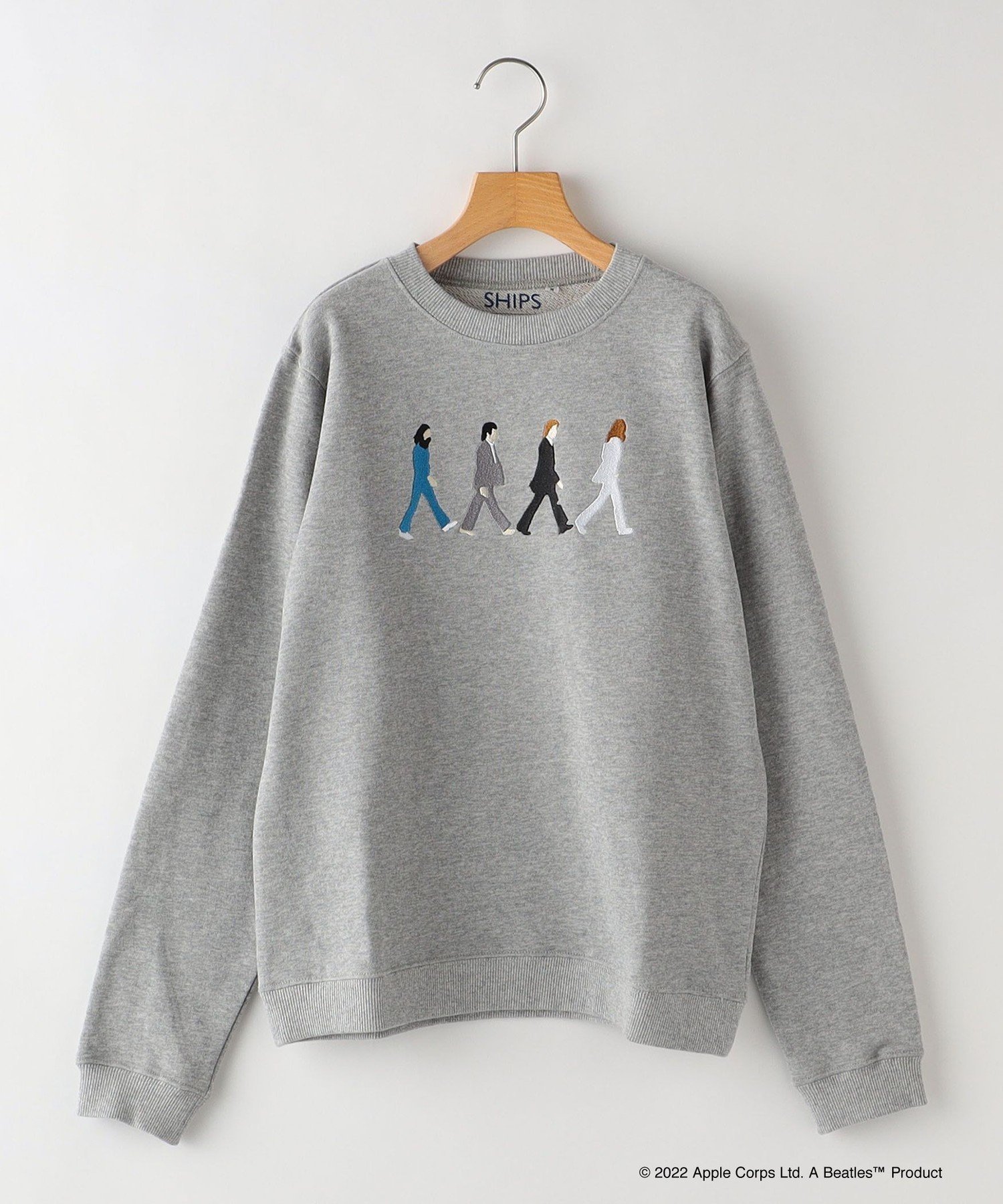 【SALE／50%OFF】SHIPS KIDS SHIPS KIDS:145~160cm / ＜家族おそろい＞【THE BEATLES ザ・ビートルズ 】スウェット シップス トップス その他のトップス グレー ベージュ イエロー ネイビー【…