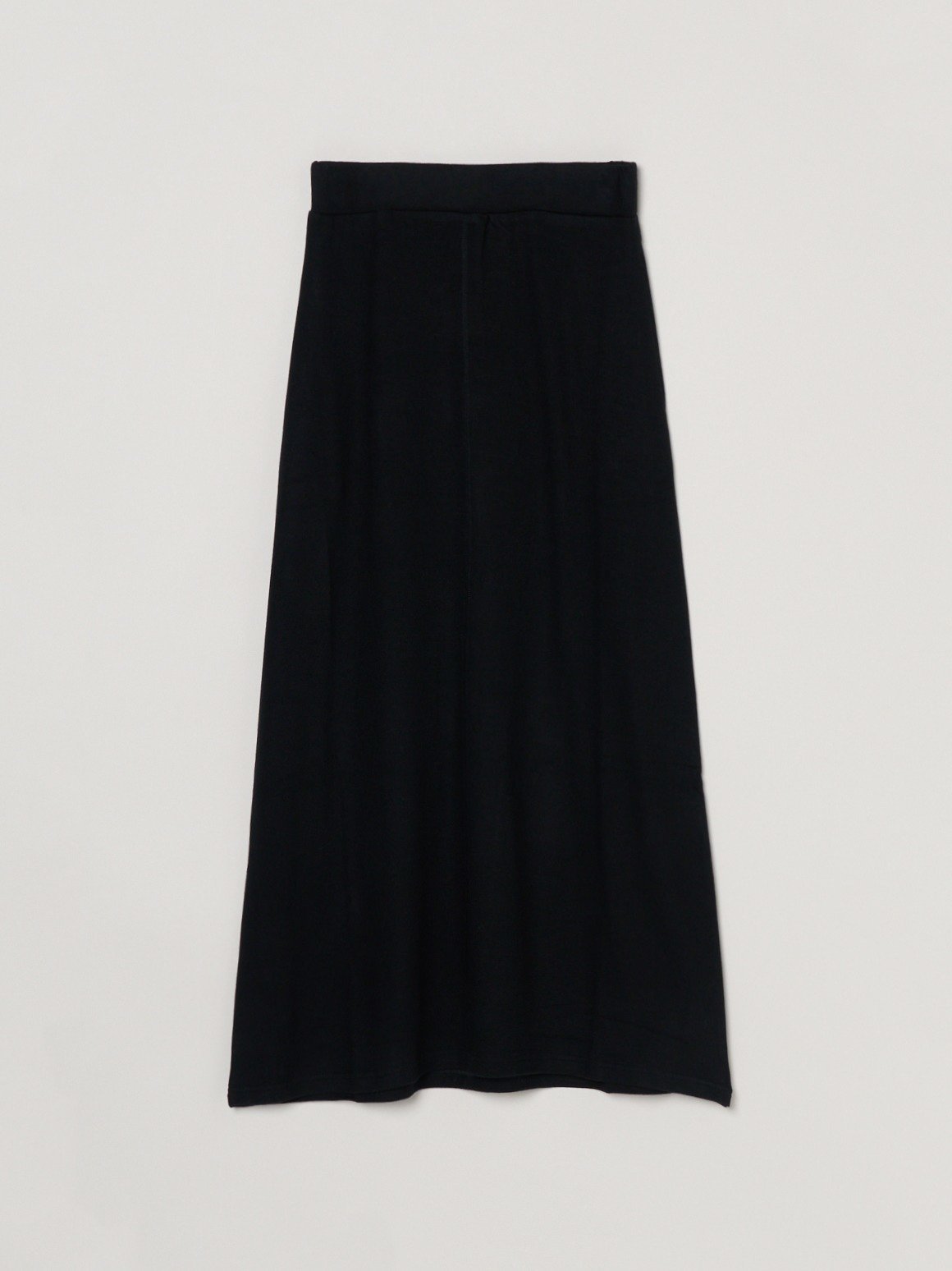 three dots Brushed sweater a-line longskirt スリードッツ スカート その他のスカート グレー ネイビー ブラック【送料無料】