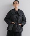 【SALE/50%OFF】組曲 【洗える・中綿】2WAYキルト コート クミキョク ジャケット・アウター その他のジャケット・アウター ベージュ ブラック【送料...