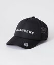 St ANDREWS パンチングキャップ (UNISEX) セントアンドリュース 帽子 その他の帽子 ホワイト ネイビー ブラック【送料無料】