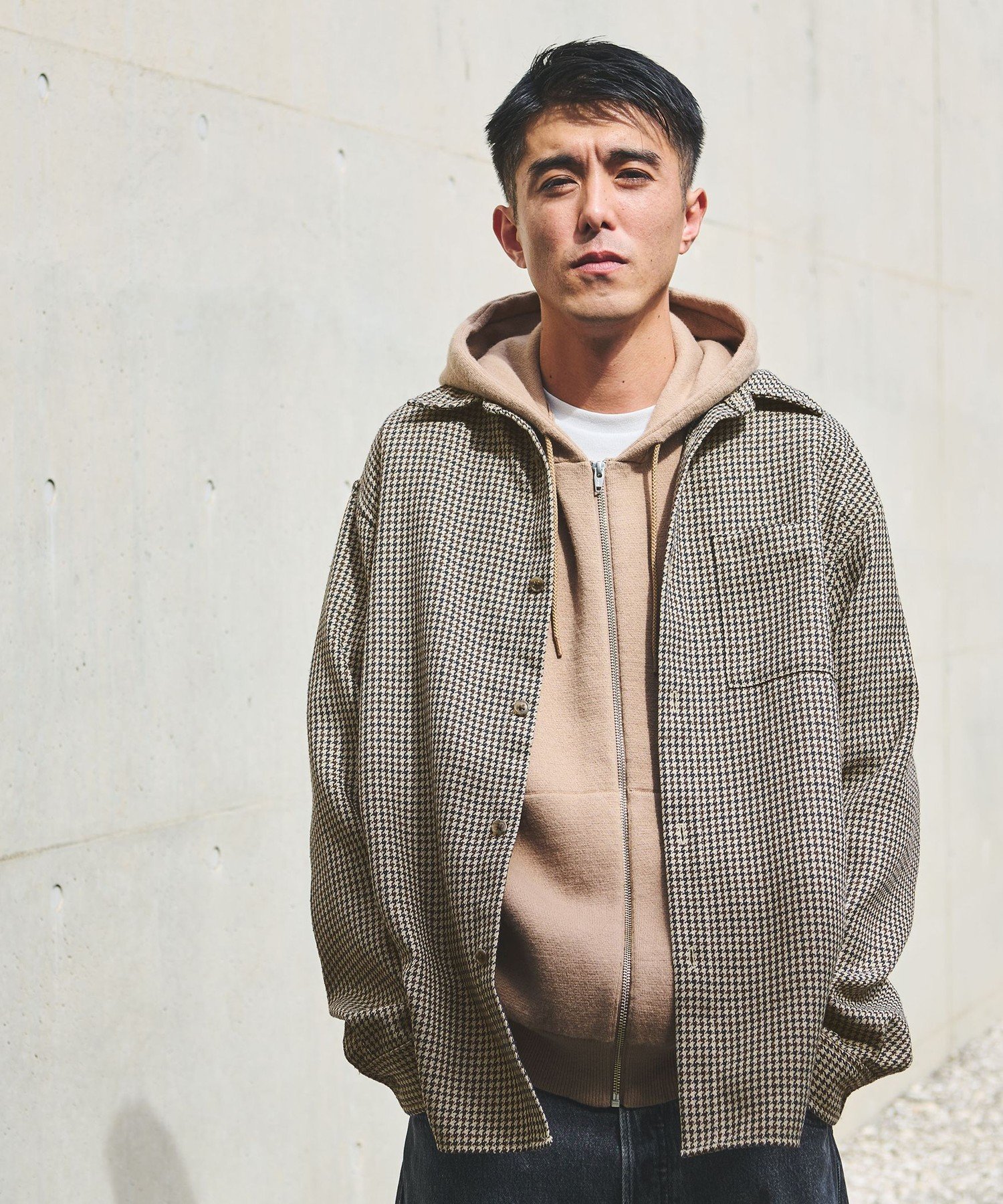 UNITED ARROWS green label relaxing ブークレ チェック ジャストルーズ シャツ ユナイテッドアローズ グリーンレーベルリラクシ...