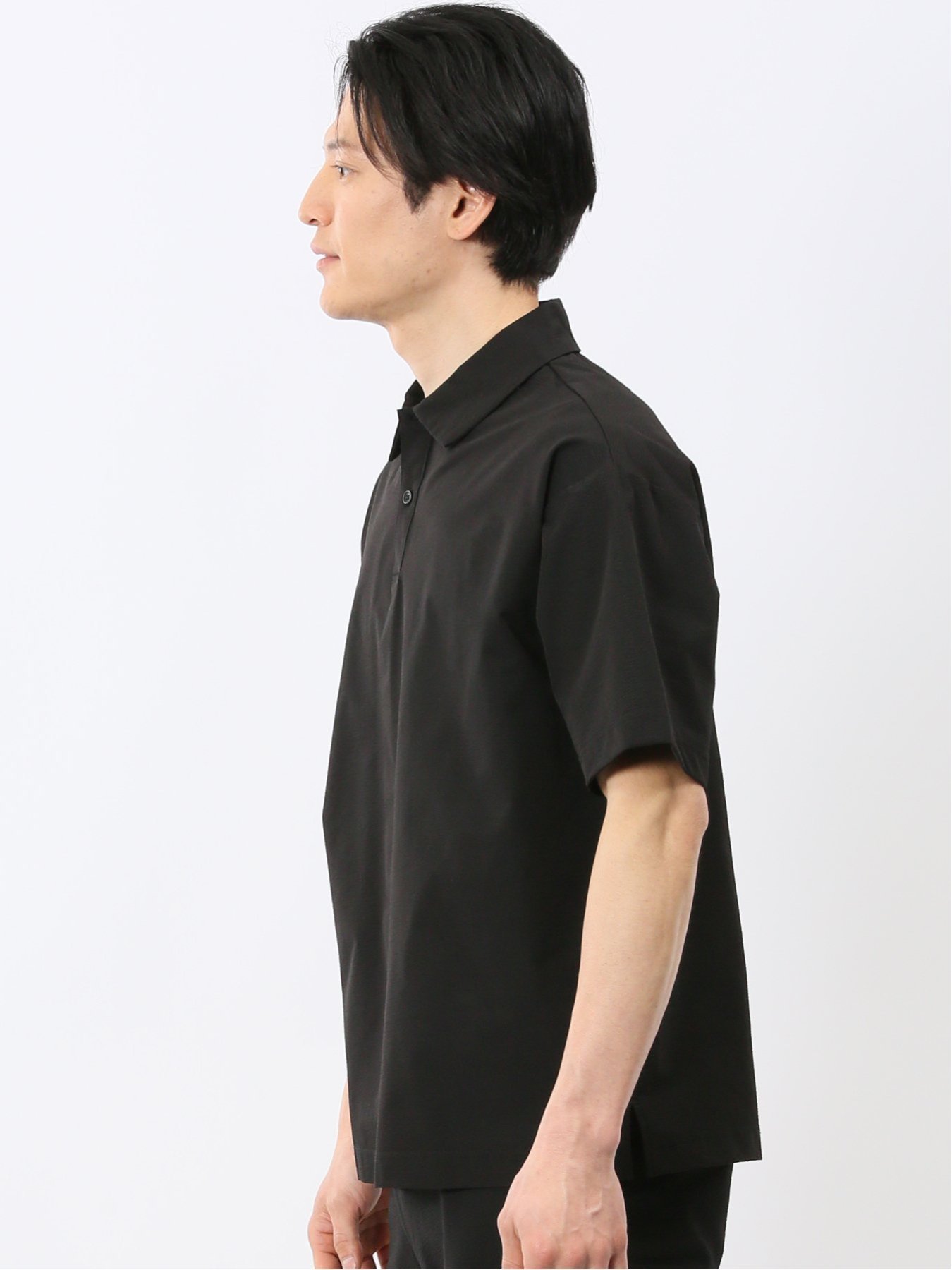 【SALE／10%OFF】TAKA-Q 軽量 ドライ サッカー 半袖 プルオーバー シャツ(セットアップ可能) タカキュー トップス シャツ・ブラウス【送料無料】