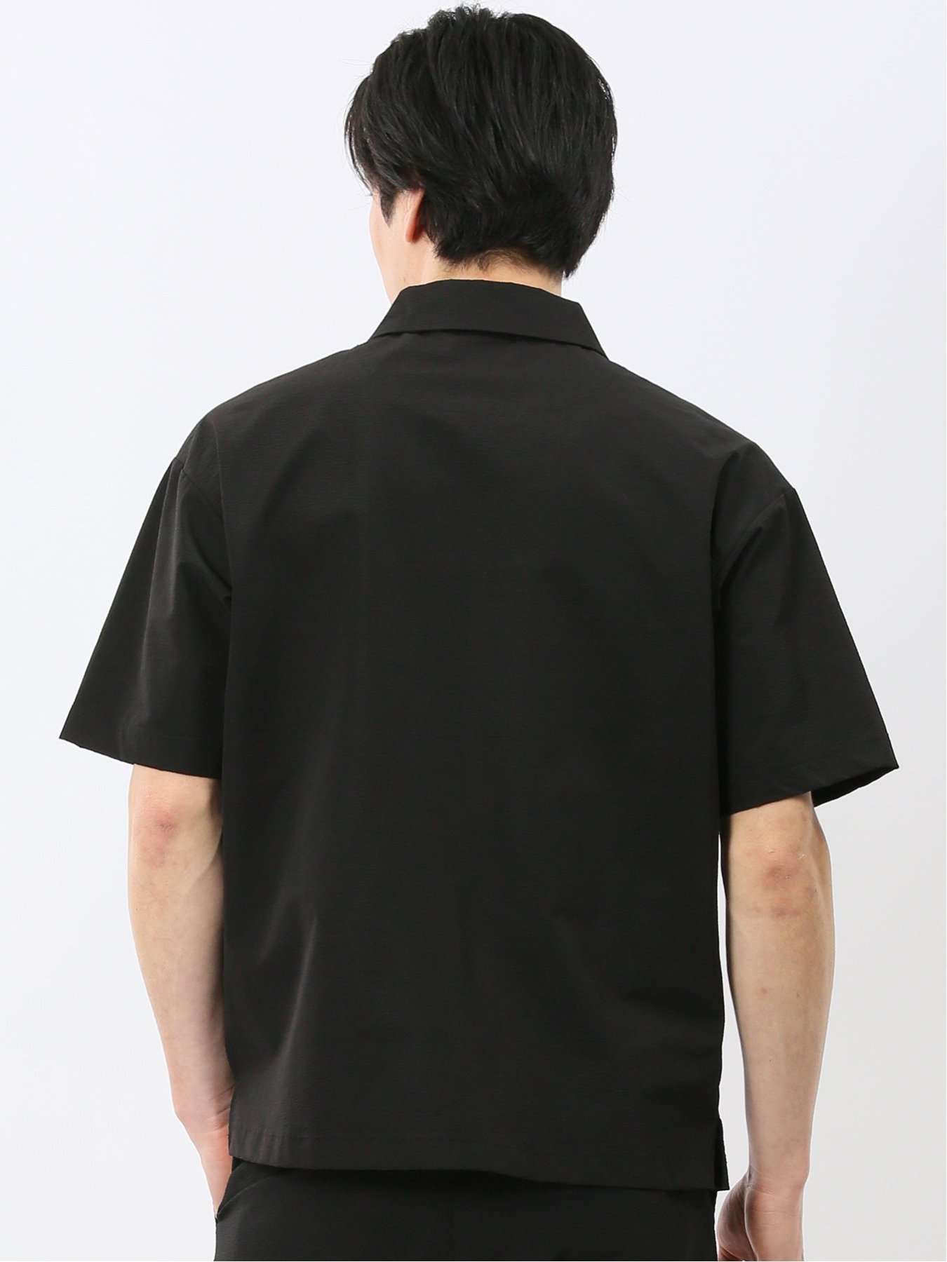 【SALE／10%OFF】TAKA-Q 軽量 ドライ サッカー 半袖 プルオーバー シャツ(セットアップ可能) タカキュー トップス シャツ・ブラウス【送料無料】