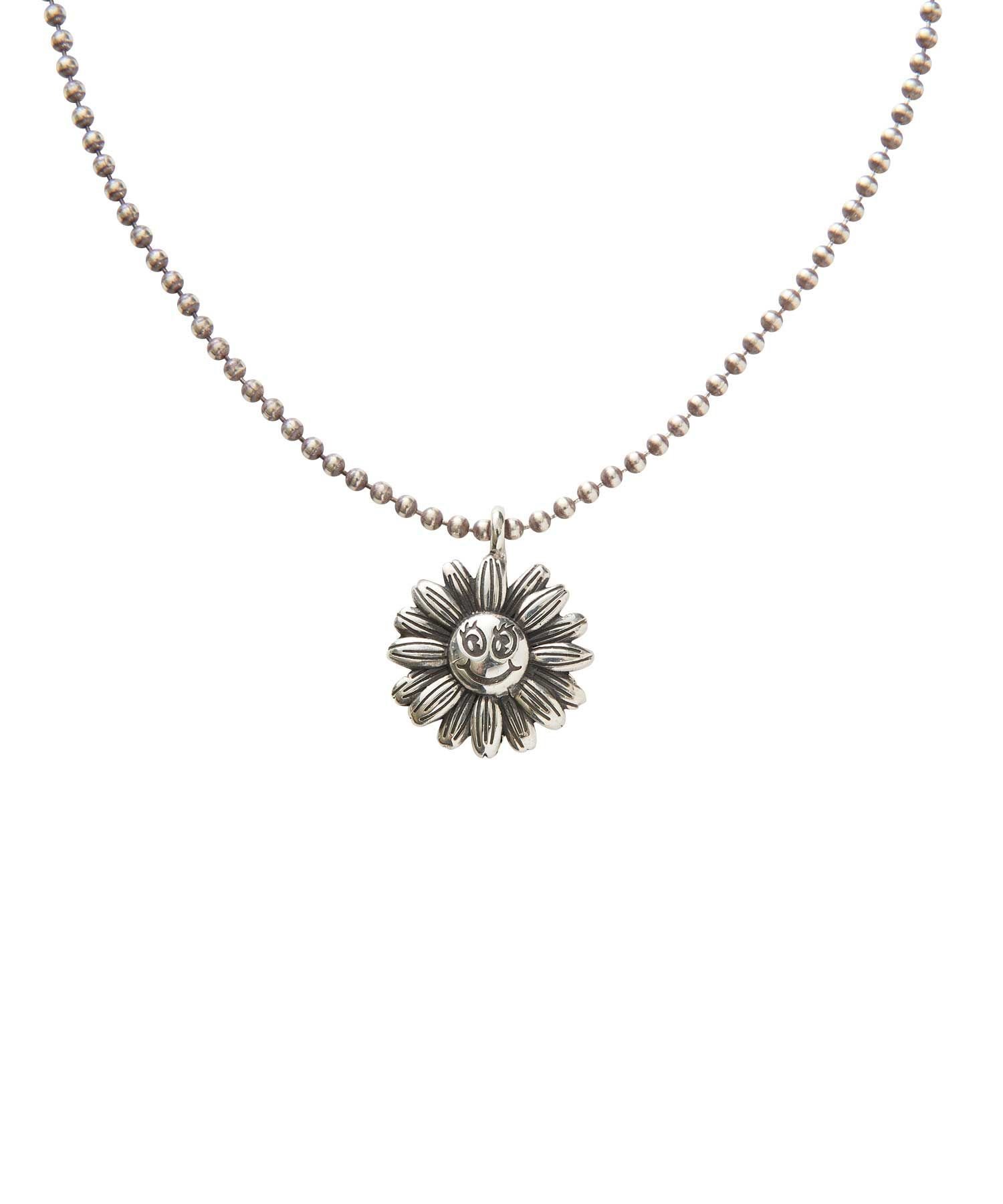 HYSTERIC GLAMOUR FLOWER POWER ネックレス ヒステリックグラマー アクセサリー・腕時計 ネックレス シルバー【送料無料】