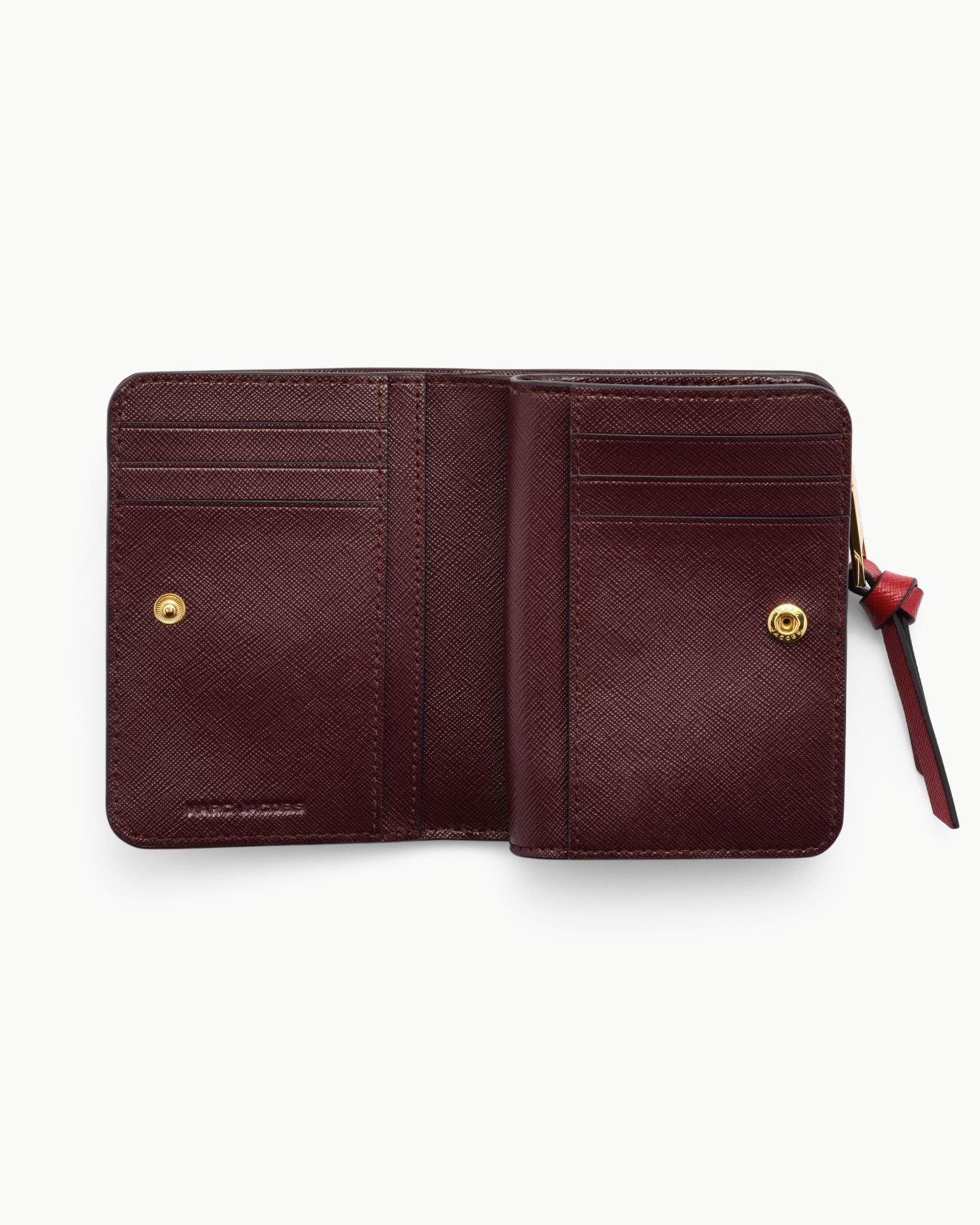 MARC JACOBS 【公式】スナップショット ミニ コンパクト ウォレット マーク ジェイ...