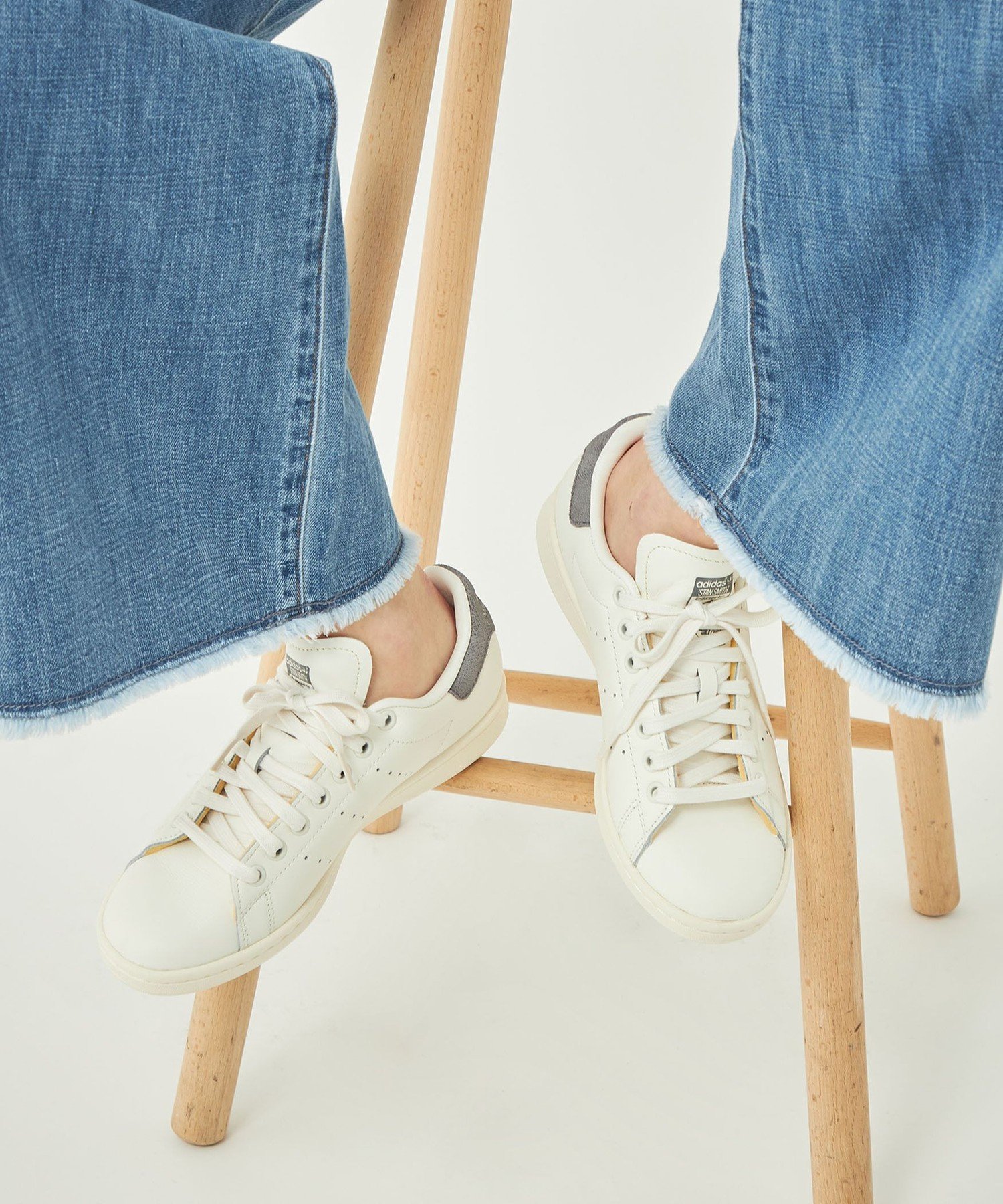 UNITED ARROWS green label relaxing 【WEB限定】＜adidas＞ STAN SMITH スタンスミス スニーカー ユナイテッドアローズ グリーンレーベルリラクシング シューズ・靴 スニーカー グレー レッド【送料無料】