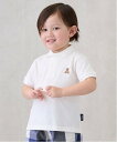 【SALE/20%OFF】petit main 【POLO BCS】半袖ポロシャツ ナルミヤオンライン トップス ポロシャツ ブルー ベージュ ホワイト ブラウ...