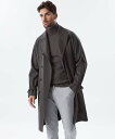 【SALE/44%OFF】EPOCA UOMO ダブルブレストウールミックスコート エポカ ジャケット・アウター トレンチコート ブラック ブラウン【送料無料】