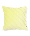 【SALE/50%OFF】Francfranc ベルベットコード クッションカバー 450*450 ライトグリーン(124) フランフラン インテリア・生活雑貨...