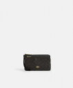 【SALE/57%OFF】COACH OUTLET 【公式】ダブル ジップ ウォレット・シグネチャー キャンバス コーチ アウトレット 財布・ポーチ・ケース ポ...