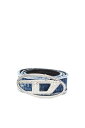 DIESEL ウィメンズ ベルト OVAL D LOGO B-1DR STRASS ディーゼル ファッション雑貨 ベルト ブルー【送料無料】