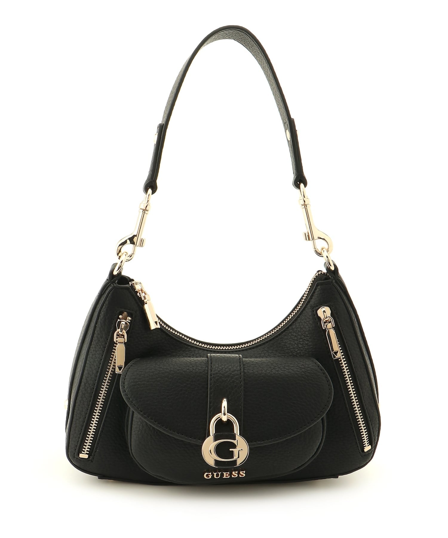 GUESS/(W)JESSA Shoulder Bag ショルダーバッグ ハンドバッグ ゲス バッグ ショルダーバッグ ブラック ベージュ