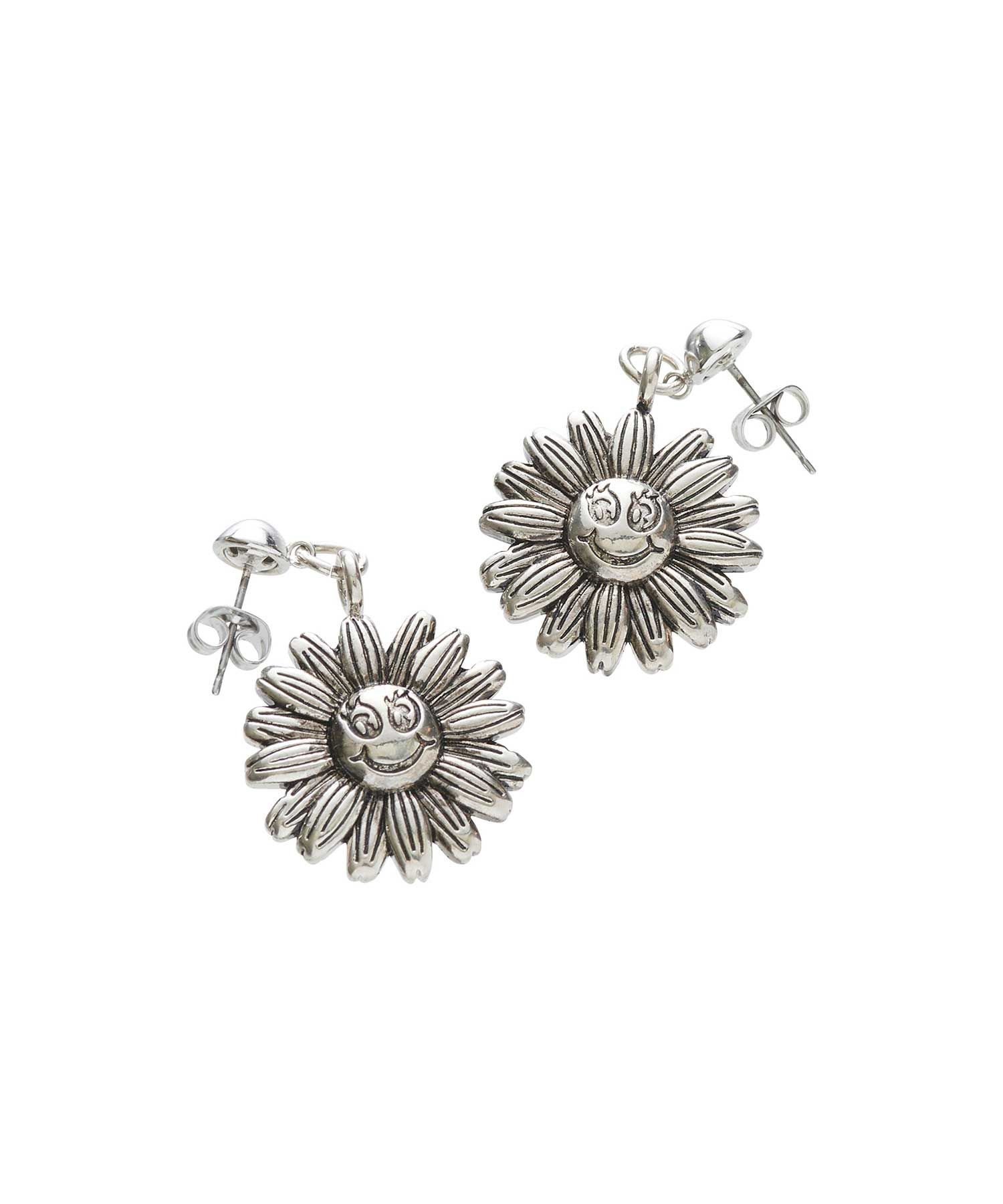 HYSTERIC GLAMOUR FLOWER POWER ピアス ヒステリックグラマー アクセサリー・腕時計 ピアス シルバー【送料無料】