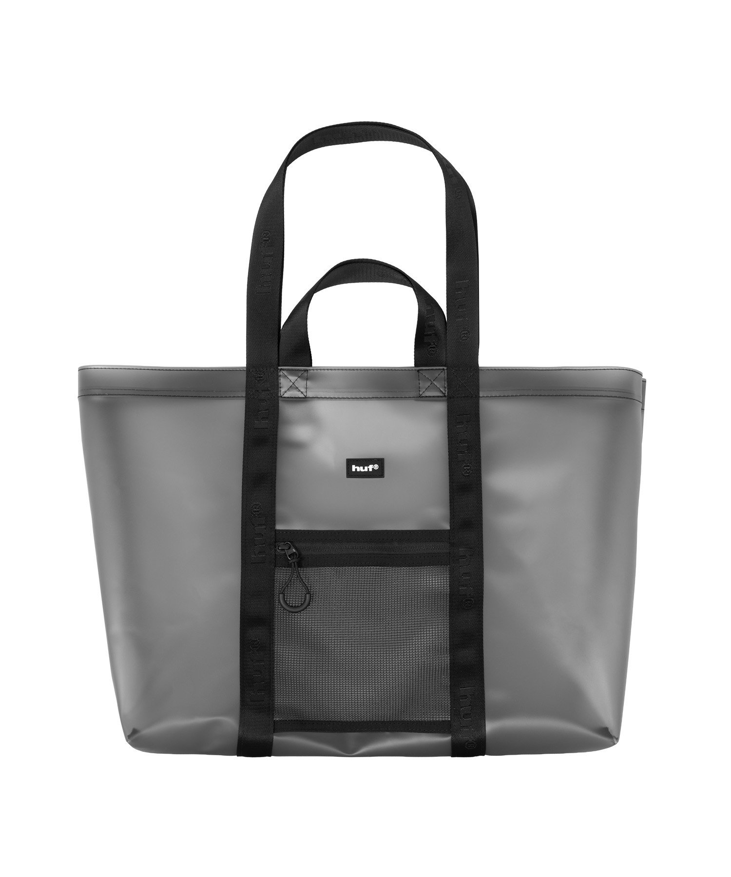 MERCER TRANSPARENT 2WAY TOTE / HUF ハフ バッグ トートバッグ ブラック