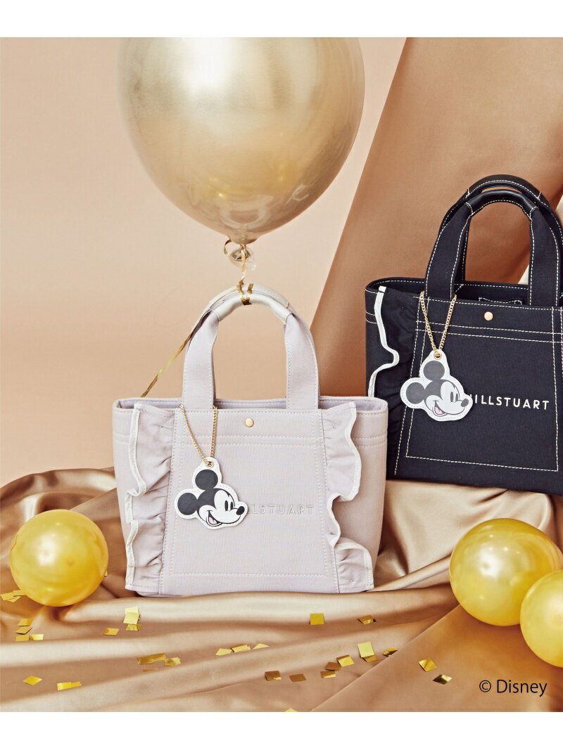 JILL by JILL STUART [Mickeyシリーズ] フリルトート小 ジル バイ ジル スチュアート バッグ その他のバッグ パープル ブラック【送料無料】のサムネイル