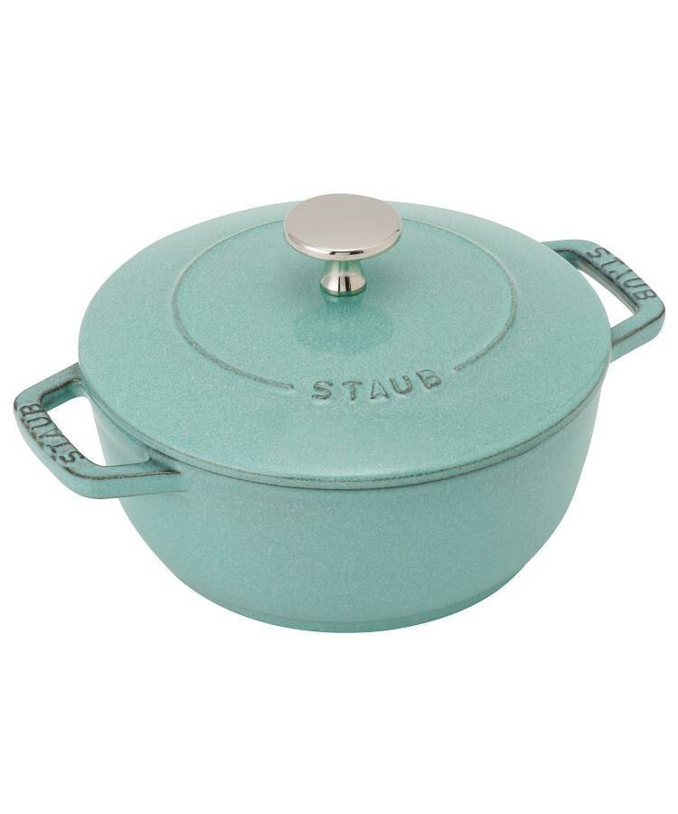 212 KITCHEN STORE Wa-NABE S 16cm セージグリーン ＜STAUB ストウブ＞ トゥーワントゥーキッチンストア 食器・調理器具・キッチン用品 その他の食器・調理器具・キッチン用品 レッド【送料無料】