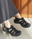 Juze 【KEEN】【水陸両用】NEWPORT H2【WEB限定】 ビス シューズ・靴 サンダル ブラック ベージュ ピンク【送料無料】